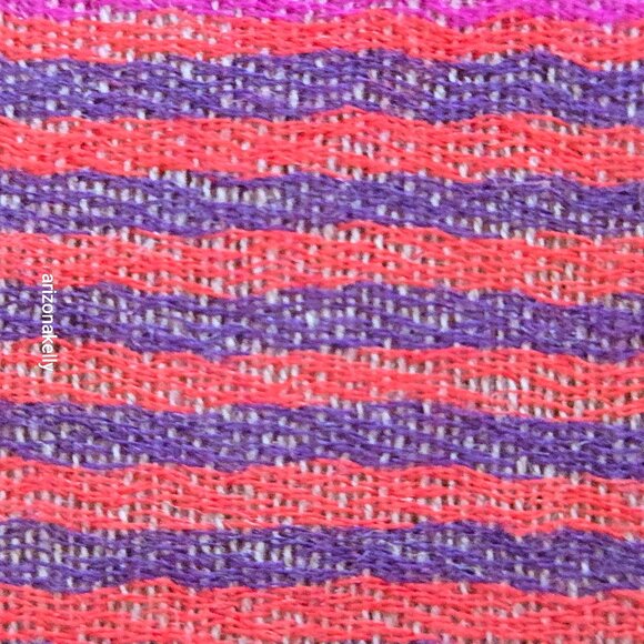 NWT Coldwater Creek Wool Scarf Lightweight Stripes Colorful - Picture 9 of 10